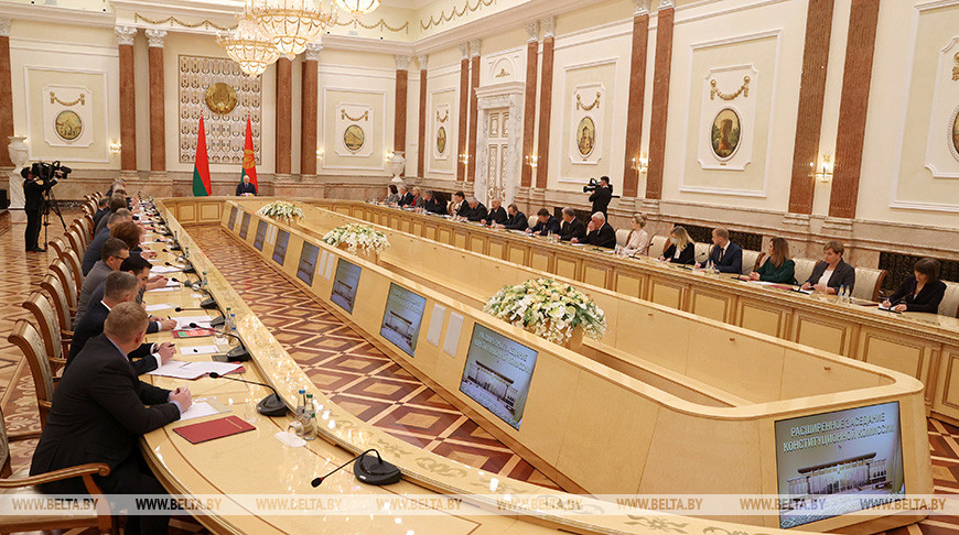 Lukashenko: A new version of Belarus' draft Constitution has been developed