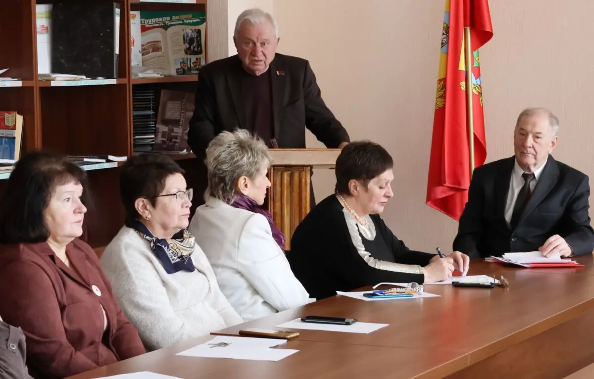 Десятая отчетно-выборная конференция райорганизации ветеранов прошла в Осиповичах: выбрали руководство и подвели итоги