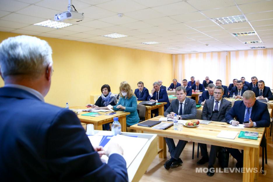 Ежегодный семинар-практикум собрал представителей горрайисполкомов Могилевской области