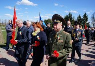 Областной этап акции "Во славу общей Победы!" прошёл в Могилеве на Буйничском поле 23 апреля 