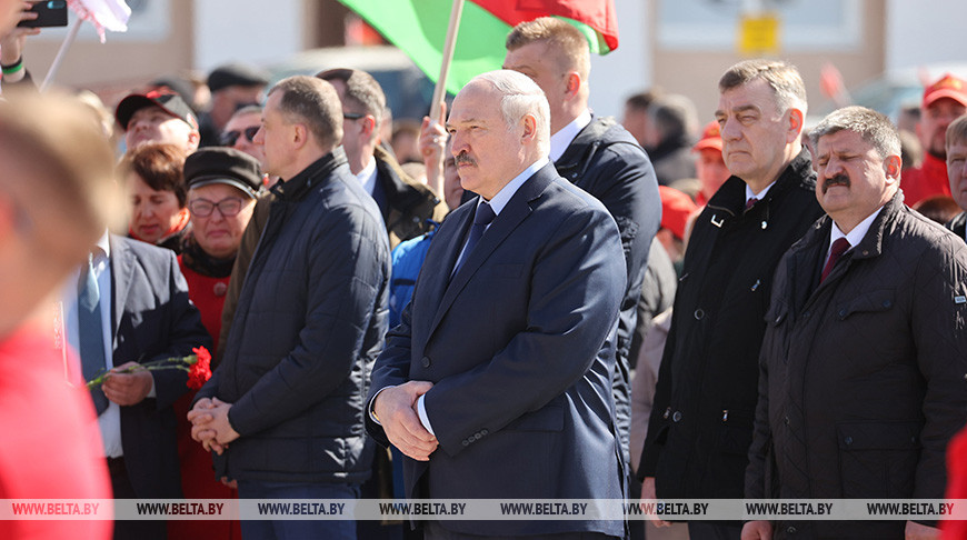 Лукашенко: чернобыльский удар сплотил белорусов в стремлении сохранить пострадавшие регионы