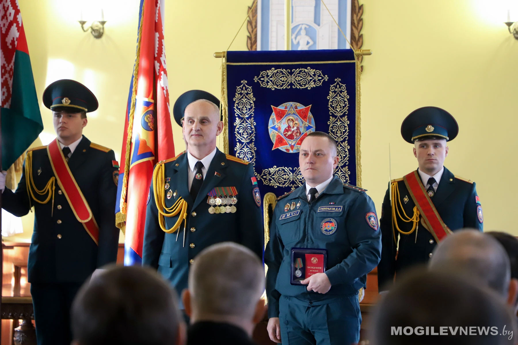 В Могилеве чествовали лучших спасателей области
