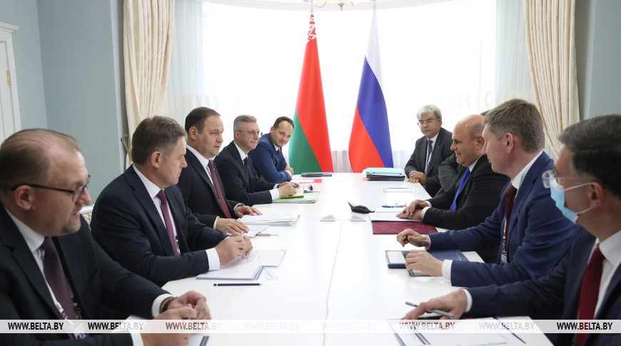 Головченко и Мишустин обсудили сотрудничество Беларуси и России