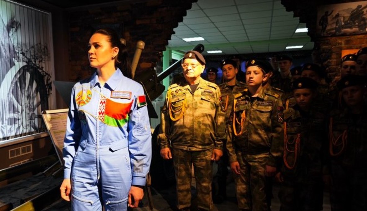 Герой Беларуси, первая белорусская женщина-космонавт Марина Василевская посетила Осиповичи