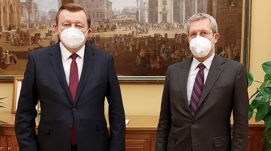 Замглавы МИД Беларуси провел ряд встреч в Риме по темам отношений ЕС и ФАО