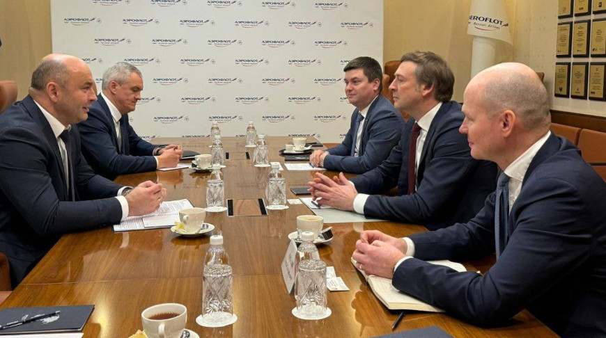 Belarusian ambassador, Aeroflot head discuss promising areas of air service development