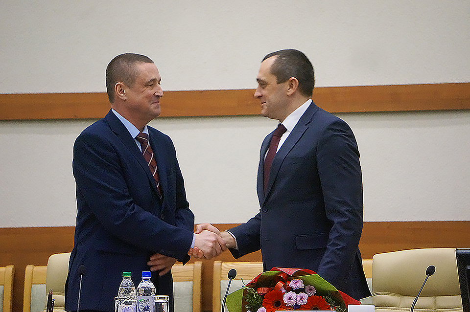 Нового помощника Президента - инспектора по Могилевской области Александра Субботина представили в облисполкоме