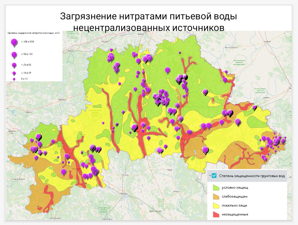Интерактивные карты экологического благополучия заработали в Могилевской области
