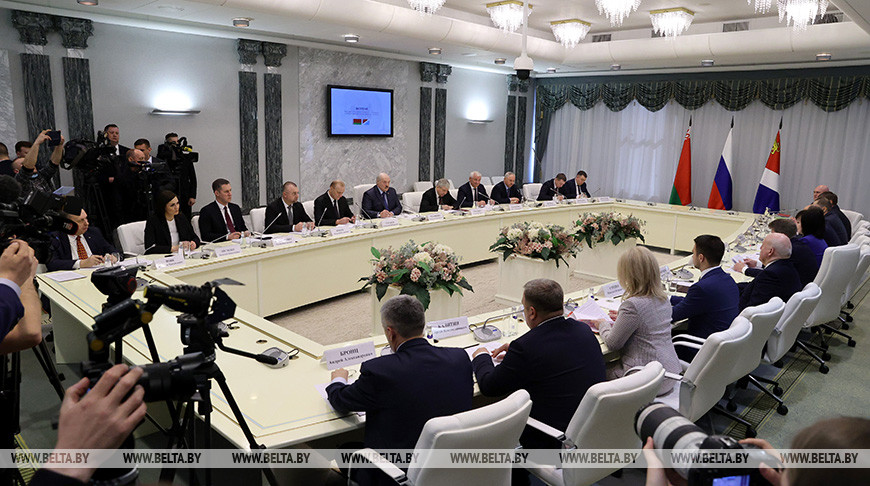 Lukashenko concludes working visit to Russia