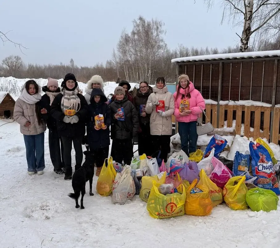Свыше 150 килограммов гуманитарной помощи передано зоозащитному учреждению «Берега надежды» по итогам акции Осиповичского РК ОО «БРСМ»