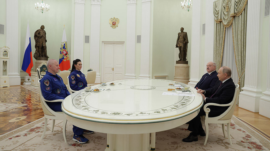 Lukashenko, Putin meet with Vasilevskaya, Novitsky in Kremlin