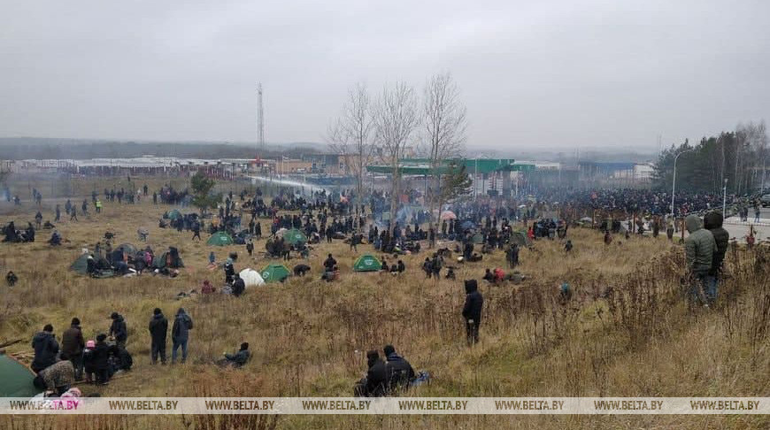 Lukashenko, Putin discuss situation on Belarusian-Polish border