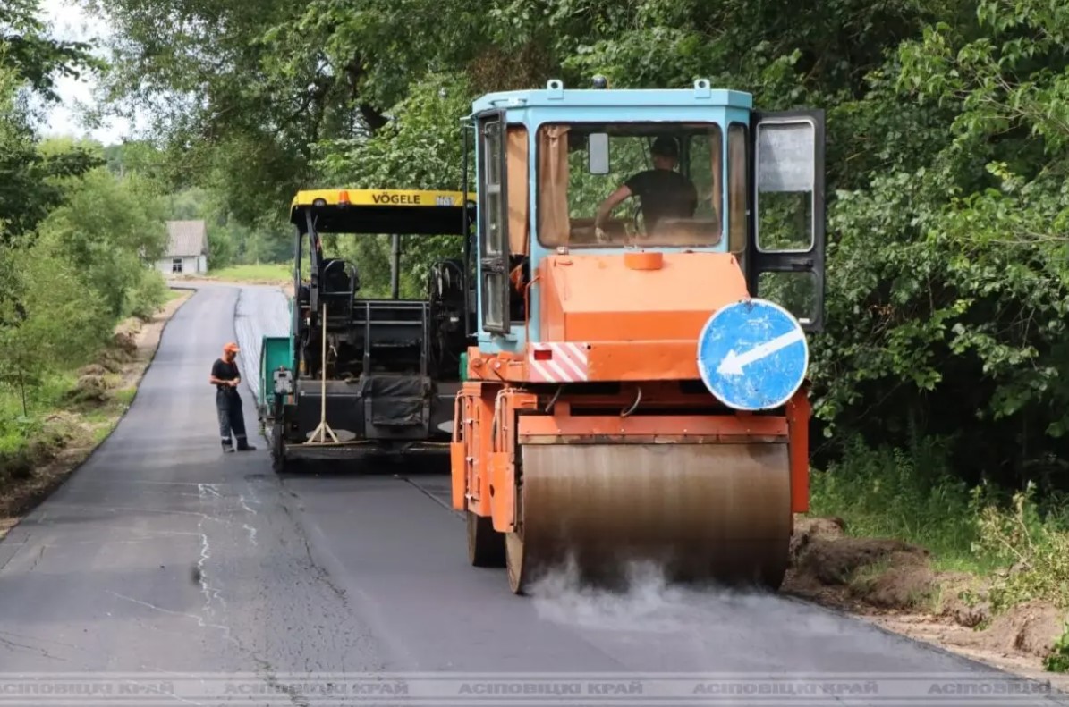 Селу – дороги! В Осиповичском районе продолжается благоустройство сельских территорий