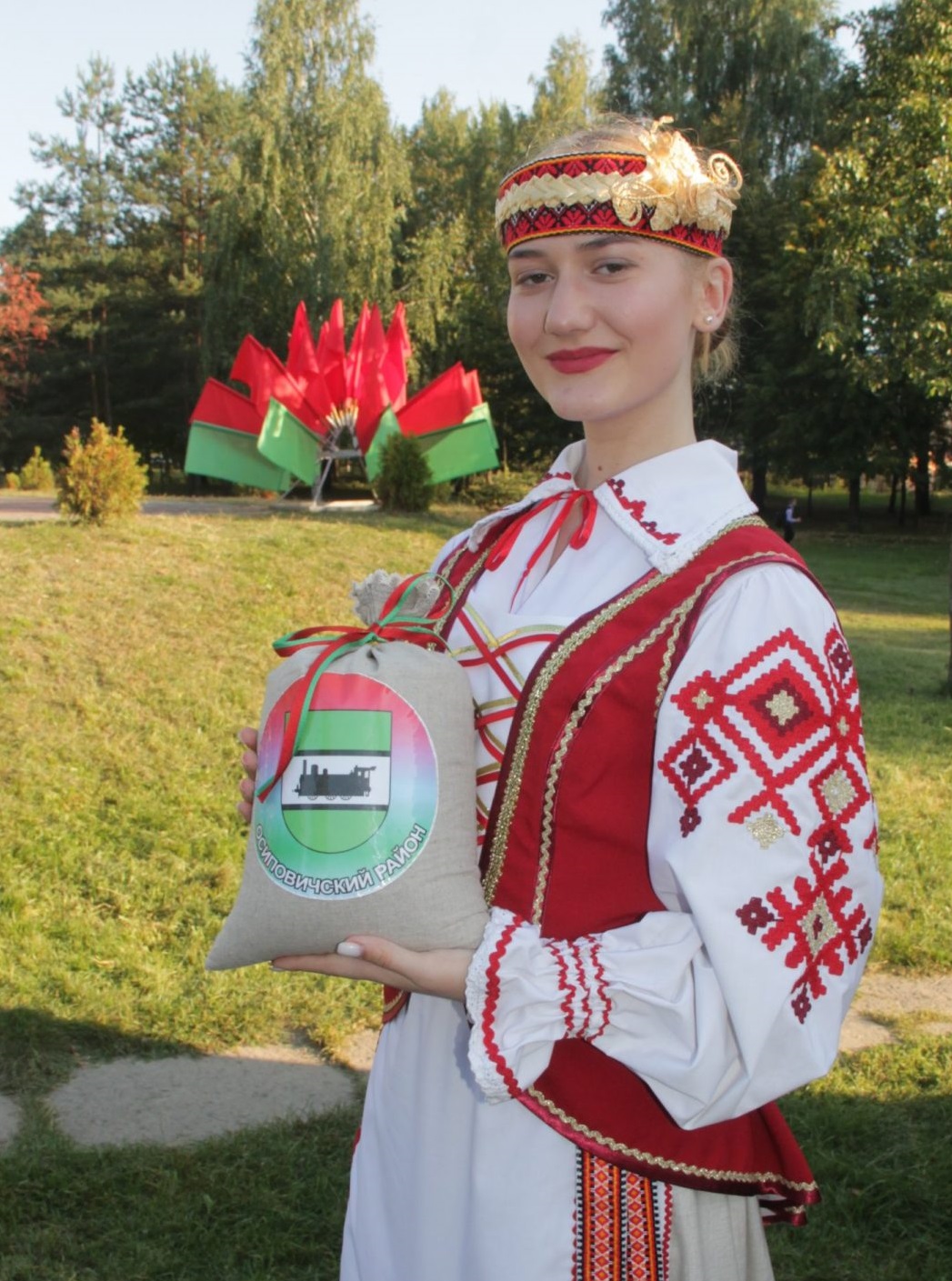 Эстафету республиканского автопробега "Беларусь адзіная" принял г.Осиповичи