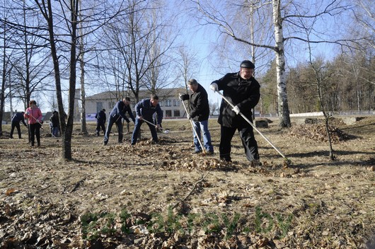 23 сакавіка на Магілёўшчыне прайшлі суботнікі, ініцыятарам якіх стаў абласны Савет дэпутатаў