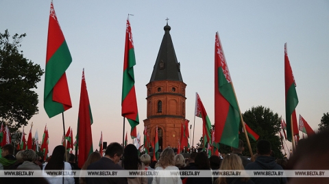 Больш як 5 тыс. чалавек сабраліся ў час акцыі "Звон смутку" на Буйніцкім полі