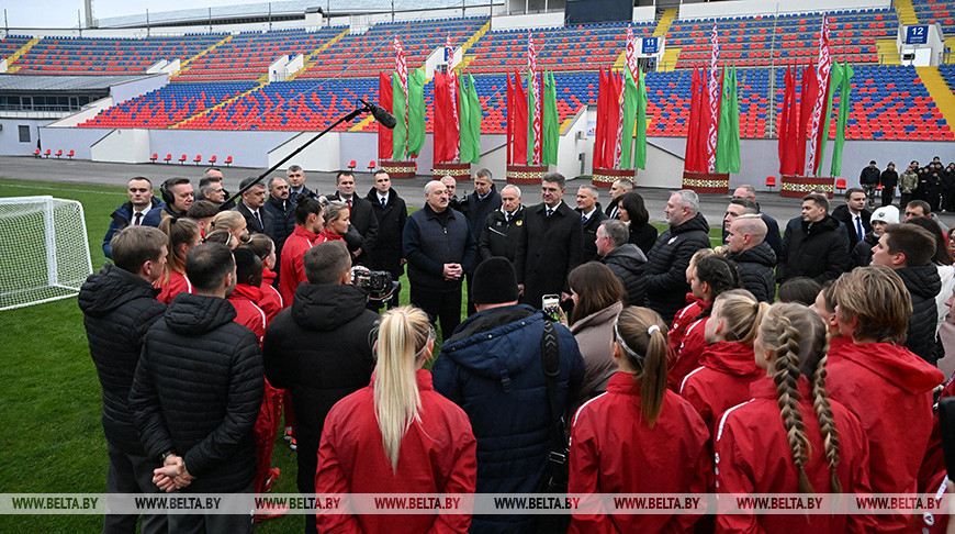 Lukashenko briefed about Minsk's sport infrastructure plans 