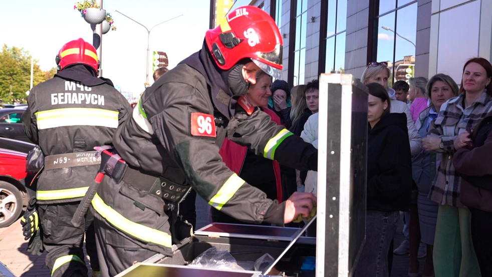 На страже безопасности: в Могилёве прошли учения по подготовке к чрезвычайным ситуациям