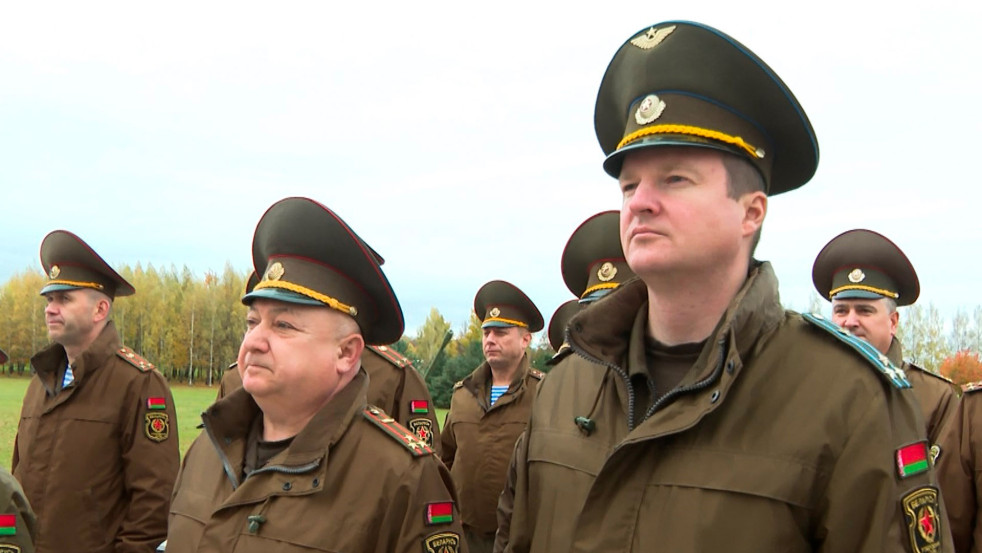 Военная Академия Республики Беларусь проводит выездные практические занятия на Могилёвщине