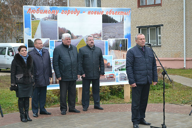 Реконструкцию "въездных ворот" Могилева по минскому шоссе завершат в 2016 году - Цумарев