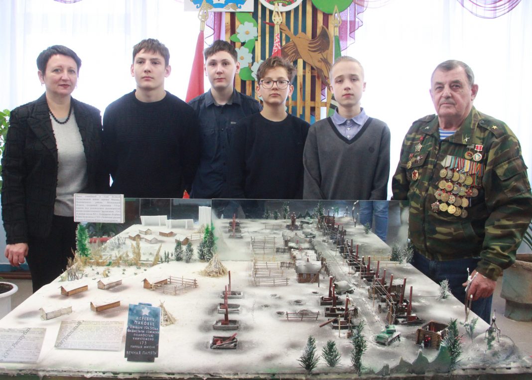 Школы района продолжают участие в патриотическом конкурсе, посвященном истории сожжённых деревень