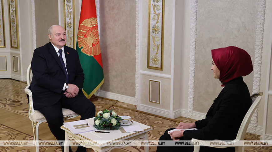 Лукашенко дал интервью турецкой телерадиокомпании TRT