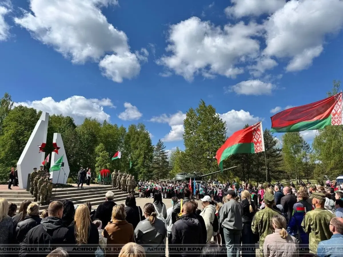 В Осиповичах прошли торжественные мероприятия, посвященные Дню Государственного флага, Государственного герба и Государственного гимна Республики Беларусь