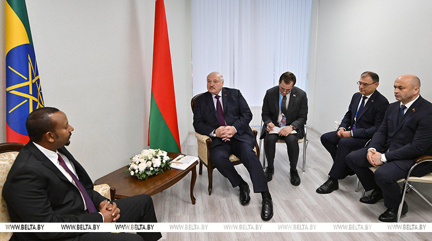 Lukashenko, Ethiopian PM discuss cooperation roadmap in Moscow