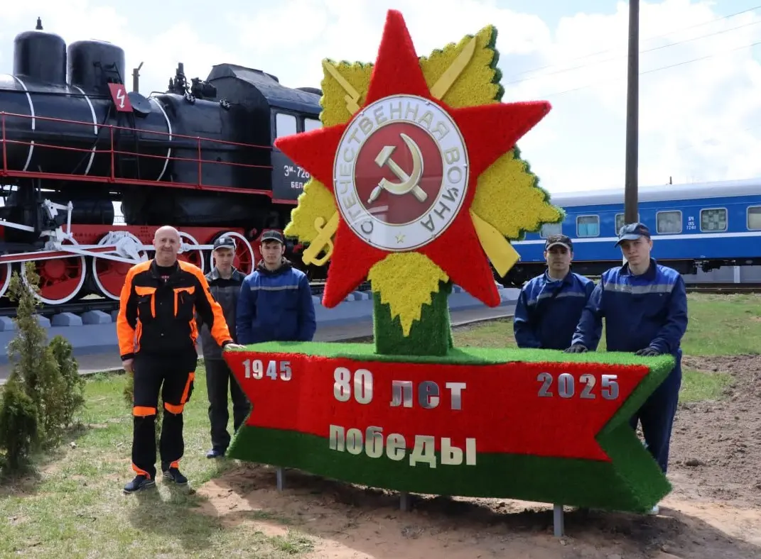 Ко Дню Победы в городе Осиповичи появилась еще одна инсталляция