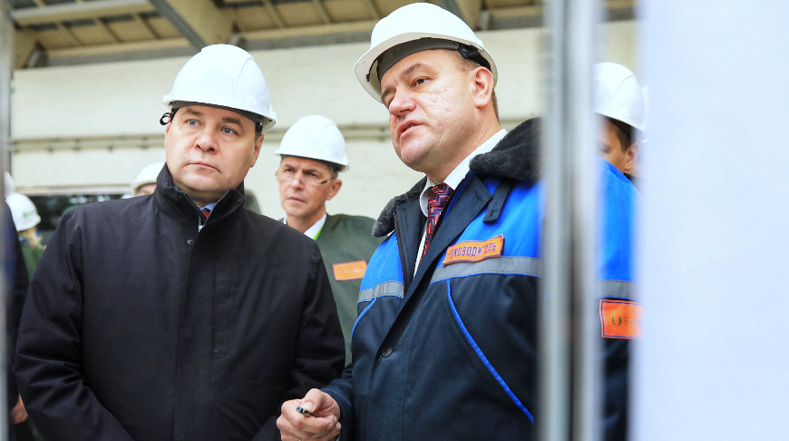 Роман Головченко оценил экспортный потенциал Гомельского химзавода