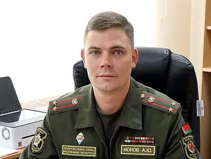 Знакомьтесь: военный комиссар Осиповичского и Кличевского районов подполковник Андрей Ионов