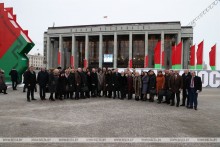 Делегация Могилевской области на Всебелорусском народном собрании 
