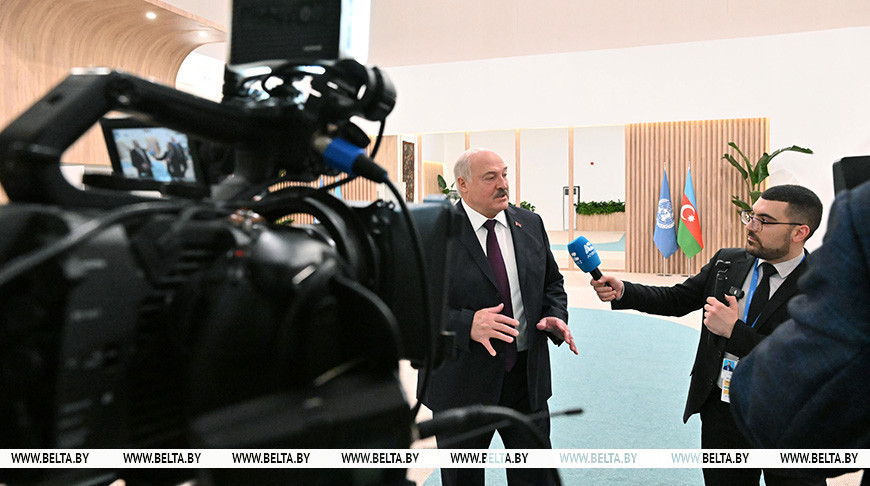 Lukashenko views climate change efforts as insufficient 