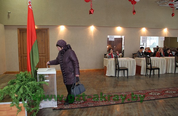 Центральный участок для голосования
