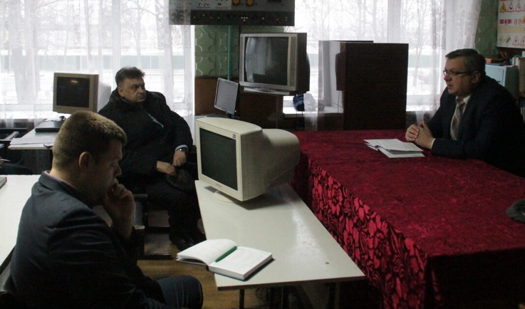 Председатель райисполкома провел встречу с трудовым коллективом Автопарка № 19