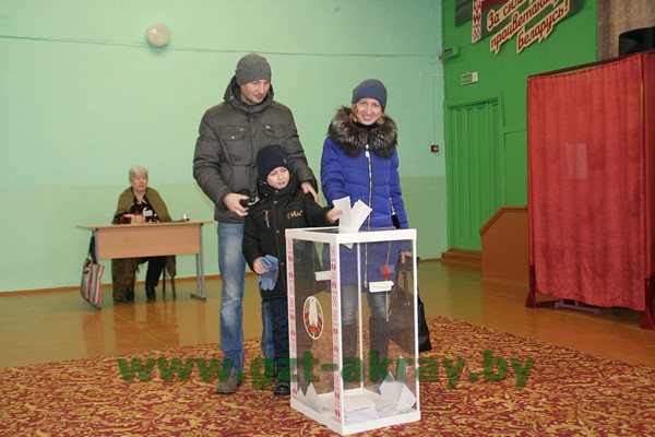 Юбилейный участок для голосования