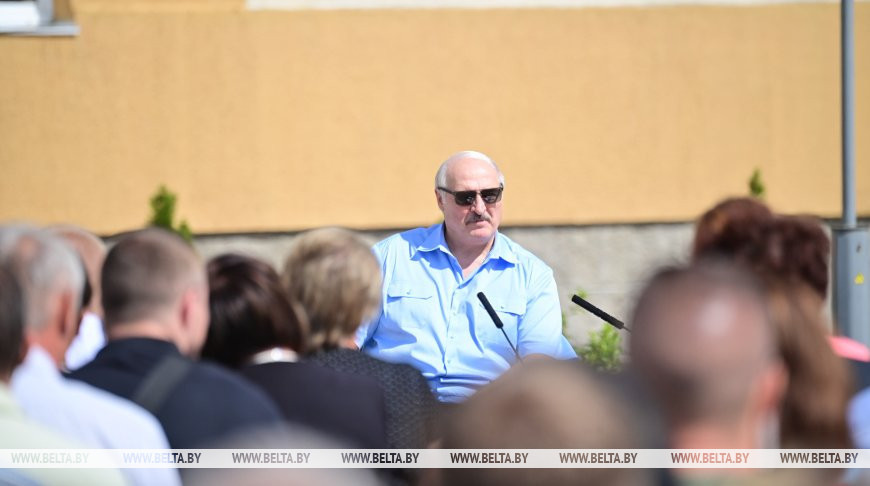 Lukashenko talks about political crisis in Lithuania