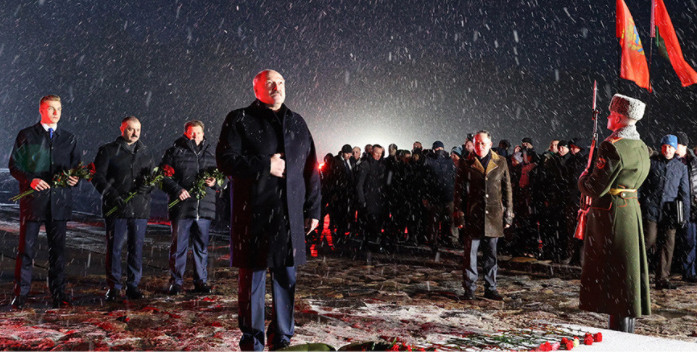 "Мы это помним, и в этом наша сила" - выступление А.Лукашенко на митинге-реквиеме в Хатыни