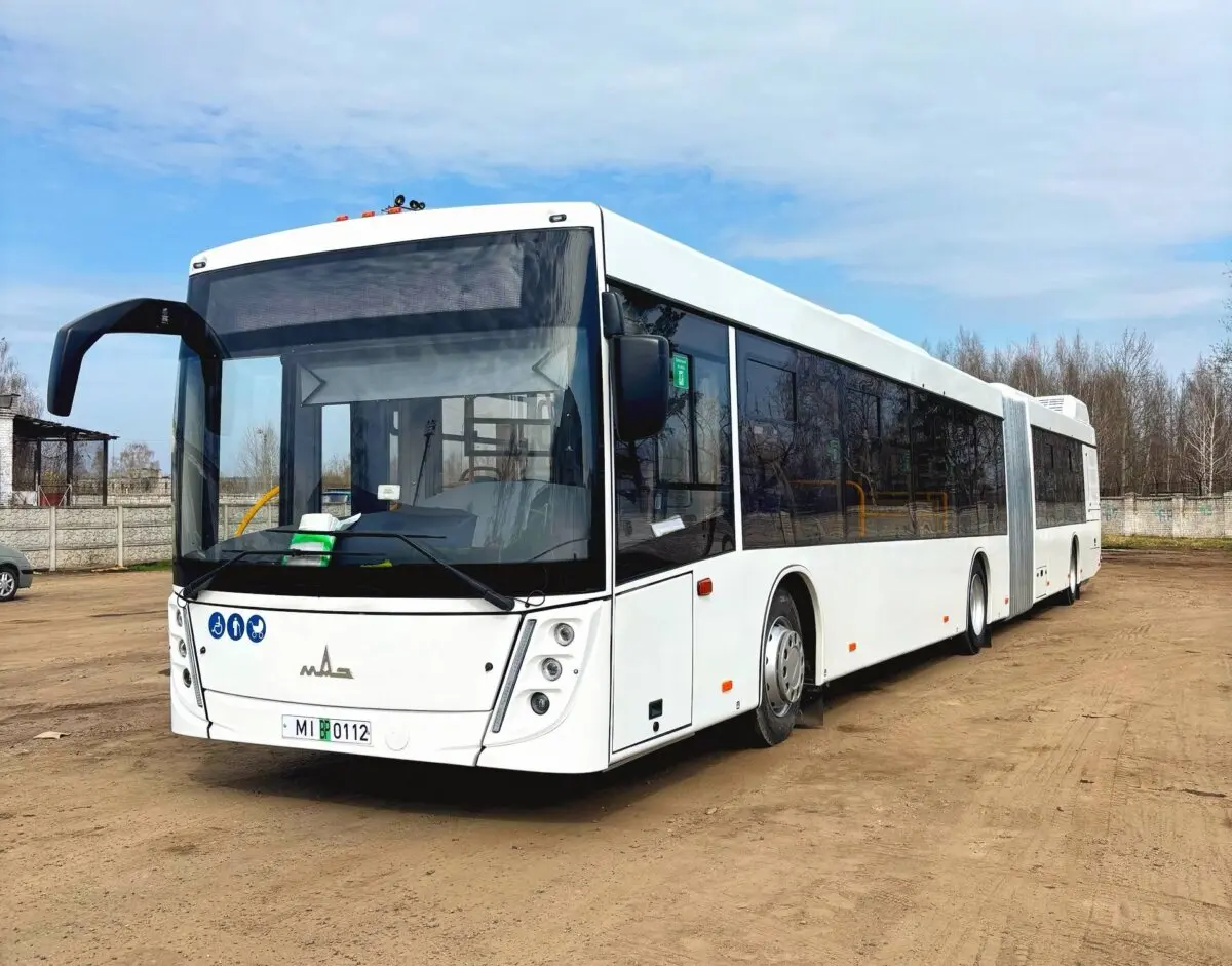 Осиповичский филиал Автопарк №19 ОАО «Могилевоблавтотранс» пополнился новым автобусом особо большой вместимостью МАЗ-216
