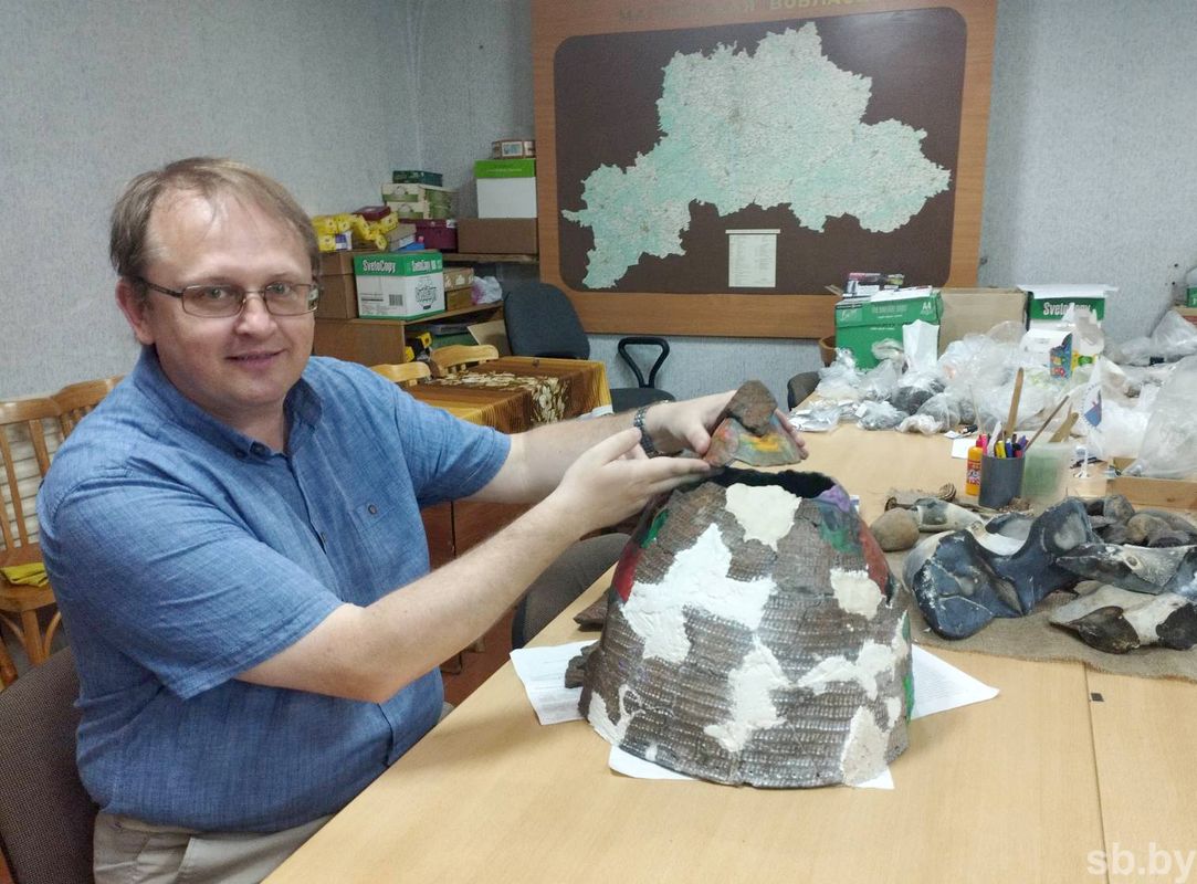 Mogilev
archaeologists have restored the shape of the dishes of the primitive era