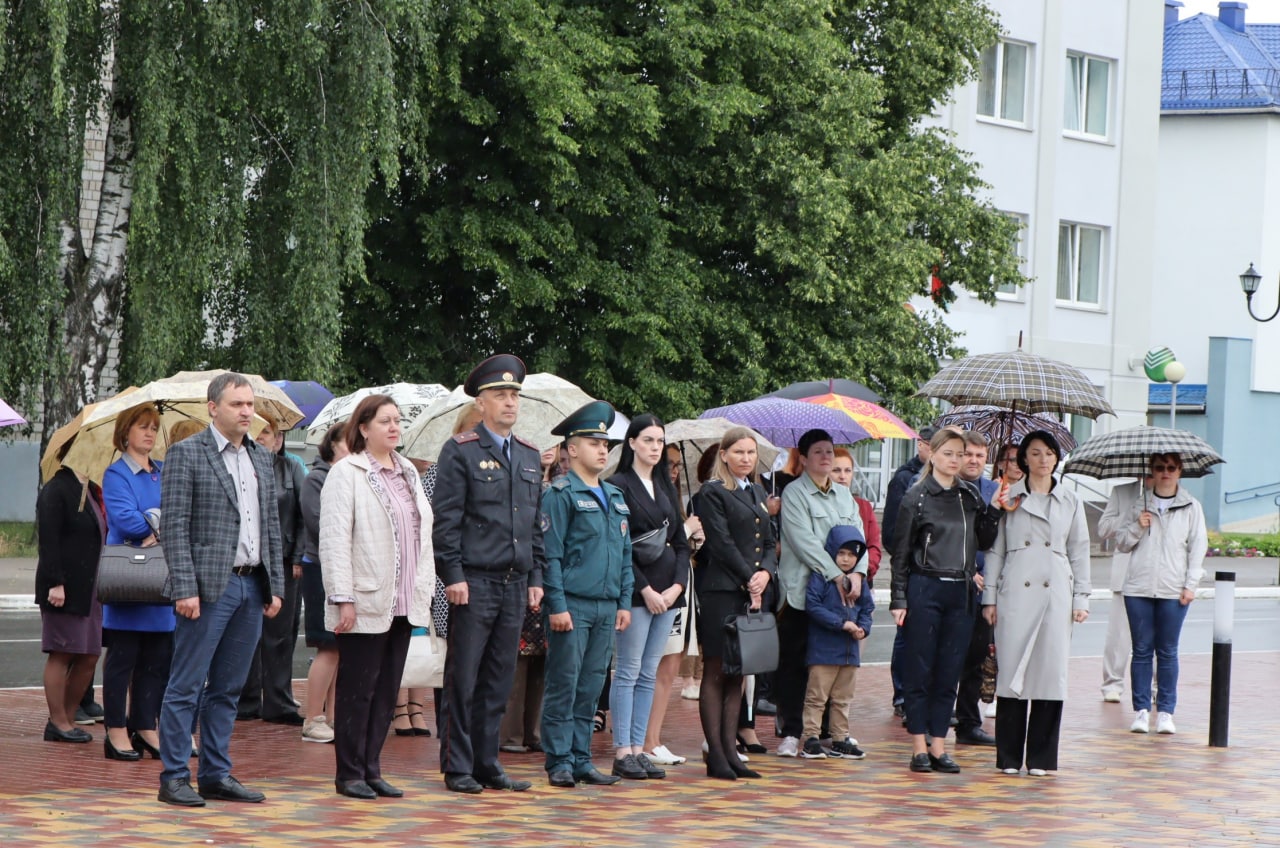 Осиповщина присоединилась к общереспубликанской минуте молчания